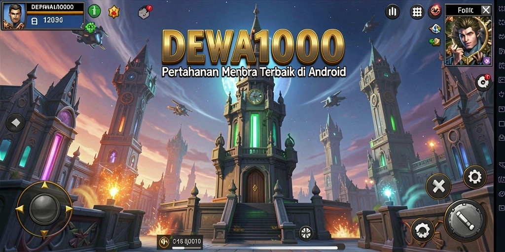 Tampilan gameplay DEWA1000 yang menarik dan penuh aksi.