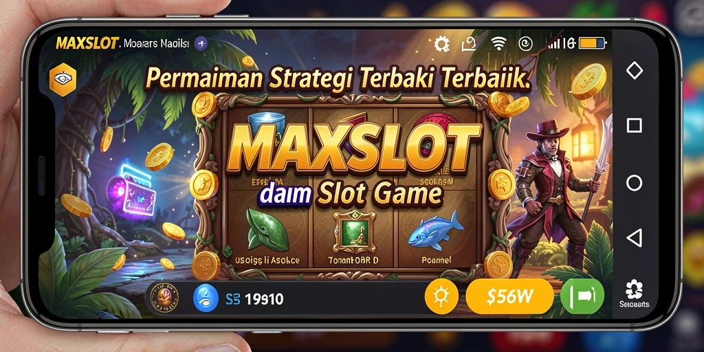 Tampilan gameplay menarik dalam MAXSLOT dengan grafis yang memukau.