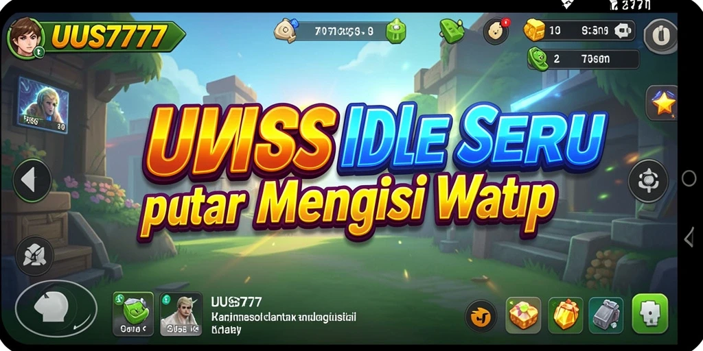 Screenshot gameplay UUS777 yang menampilkan aksi seru dalam permainan Idle.